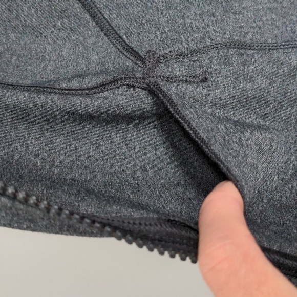 Lululemon Mesh Is More Jacket, Heathered Black, Womens Size 6 - Picture 10 of 12